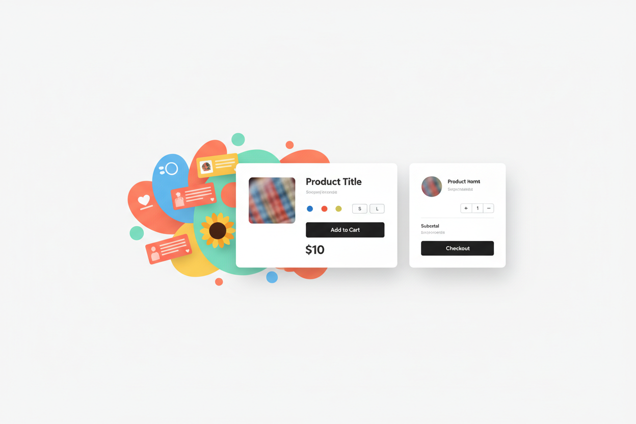 Shopify-style Feature Visual